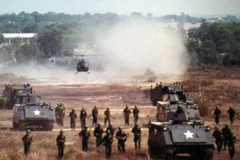 Cảnh trong phim "Giải phóng Sài Gòn." (Ảnh: BTC cung cấp)