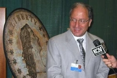 Phiên bản của đồng bạc cổ Liberty trong buổi đấu giá. (Nguồn: daylife.com)