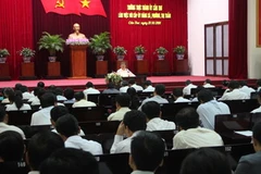 Quang cảnh hội nghị. (Ảnh: Khánh Linh/Vietnam+)