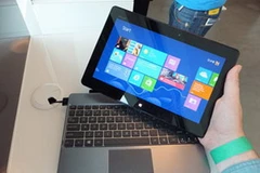 Mẫu tablet Asus Vivo Tab RT. (Ảnh: AFP)