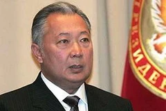 Cựu Tổng thống bị lật đổ Kurmanbek Bakiyev. (Nguồn: Internet) 
