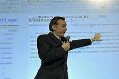 Người lập ra WikiLeaks, ông Julian Assange. (Nguồn: AP)