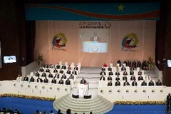 Toàn cảnh lễ khai mạc hội nghị. (Nguồn: AFP/ TTXVN)