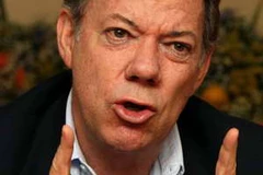 Tổng thống Juan Manuel Santos. (Nguồn: AP)