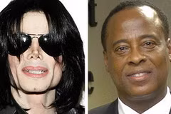 Ca sỹ Michael Jackson và bác sỹ Conrad Murray. (Nguồn: Intetnet)