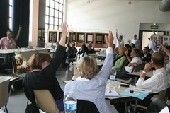 Quang cảnh Đại hội AAFV lần thứ 14. (Ảnh: Lê Hà/Vietnam+)