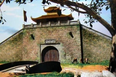 Phối cảnh trong phim "Khát vọng Thăng Long." (Nguồn: Internet)