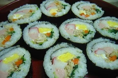 Món kimbap của Hàn Quốc. (Nguồn: Internet)
