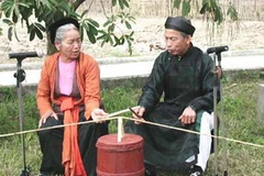 Hát trống quân. (Nguồn: Internet)