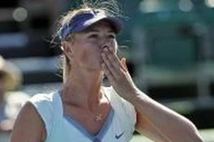 Sharapova thẳng tiến ở giải Bank of the West Classic. (Ảnh: AP)