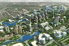 Phối cảnh khu Công nghệ cao Hòa Lạc.