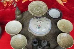 Những hiện vật cổ có niên đại thời Trần, Lê, Nguyễn. (Nguồn: huongson.com.vn)