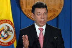 Tổng thống Juan Manuel Santos. (Nguồn: pulsemedia.org) 