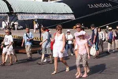 Du khách quốc tế tới thăm Đà Nẵng- Việt Nam. Ảnh minh họa. (Nguồn: TTXVN)