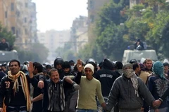Những người biểu tình ở Cairo. (Nguồn: AFP/TTXVN)