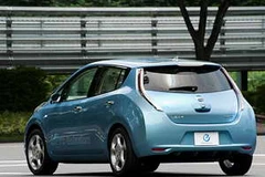 Mẫu xe điện Leaf của Nissan.