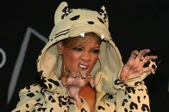 Gu thời trang ấn tượng của Rihanna. (Nguồn: Internet)