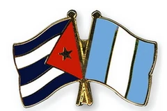 Ngoại trưởng Guatemala tới Cuba hàn gắn quan hệ