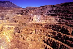 Khu vực khai thác đất hiếm tại California, Mỹ. (Nguồn: Internet)