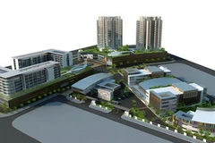 Phối cảnh dự án.