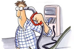 Áp lực giá xăng đẩy nhiều người vào tình cảnh khó khăn. Ảnh minh họa. (Nguồn: Internet)