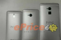 Mẫu phablet HTC One Max mới có kích thước lớn hơn hẳn. 