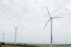 Dự án điện gió tại Tuy Phong. (Nguồn: baobinhthuan.com.vn)