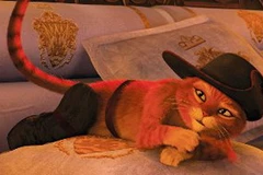 Tạo hình chú mèo đi hia trong phim. (Nguồn: Intetnet)