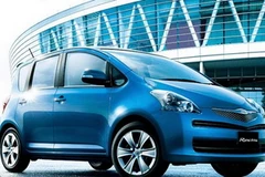 Mẫu subcompact Toyota Ractis. (Nguồn: Internet)