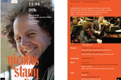 Nghệ sỹ piano Nicolas Stavy sẽ biểu diễn tại Hà Nội vào tối 12/4. (Nguồn: L’Espace)