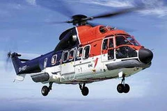 Máy bay trực thăng Super Puma. (Nguồn: telegraph.co.uk)