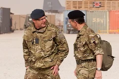 Binh sỹ Anh tại Afganistan. (Nguồn: AFP/TTXVN)