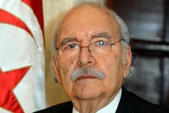 Tổng thống lâm thời Tunisia Foued Mebazaa. (Nguồn: AP)