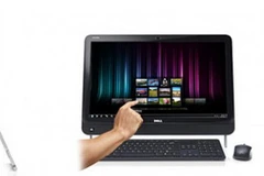 Inspiron One 2320 có màn hình cảm ứng 23 inch. (Nguồn: Slashgear)