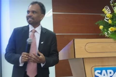 Tổng giám đốc SAP Asia Việt Nam, Srinivas Adimulam. (Ảnh: Hà Huy Hiệp/Vietnam+)