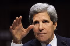 Ngoại trưởng Mỹ John Kerry. (Nguồn: Xinhua) 