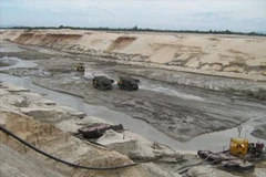 Công trường mỏ sắt Thạch Khê-Hà Tĩnh. (Nguồn: Internet)