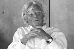 Giáo sư Meinhard von Gerkan, Chủ tịch Học viện Kiến trúc văn hóa. (Ảnh: Wilfried Dechau)