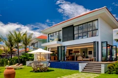 Một ngôi biệt thự trong dự án The Ocean Villas. (Nguồn: VinaLiving)