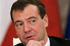 Tổng thống Nga Dmitry Medvedev. (nguồn: AFP)