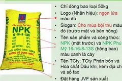 Sản phẩm NPK Phú Mỹ.