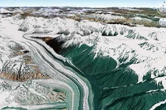 Sông băng Siachen trên dãy Himalaya. (Nguồn: Internet)