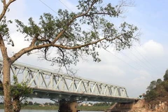 Cầu Hàm Rồng ngày nay. (Ảnh: Thanh Tùng/TTXVN) 