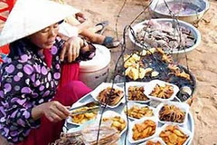 Nhiều ca mắc tả đều liên quan tới thực phẩm của những hàng rong. Ảnh minh họa (Nguồn: Internet)