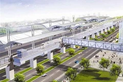 Dự án đường sắt đô thị Nhổn-ga Hà Nội. (Nguồn: Internet)