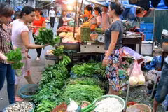 Hà Nội: Mưa bão, rau xanh khan hiếm vì bị găm hàng