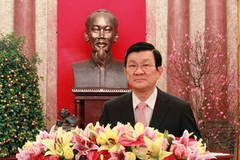 Chủ tịch nước Trương Tấn Sang. (Ảnh: Nguyễn Khang/TTXVN)