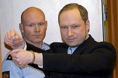 Sát thủ Anders Behring Breivik. Ảnh: AFP