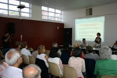 Toàn cảnh buổi tọa đàm. (Ảnh: Trung Dũng/Vietnam+)