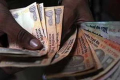 Đồng rupee Ấn Độ. (Nguồn: AFP)